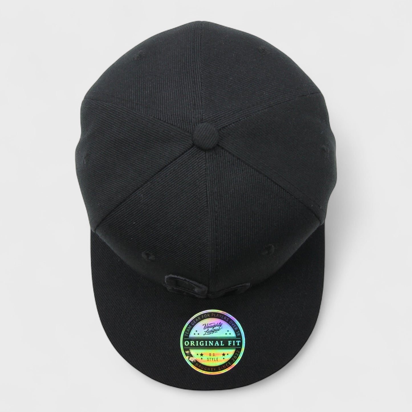 San Diego Shrimp Dicks Icon Logo Fitted Black/Black