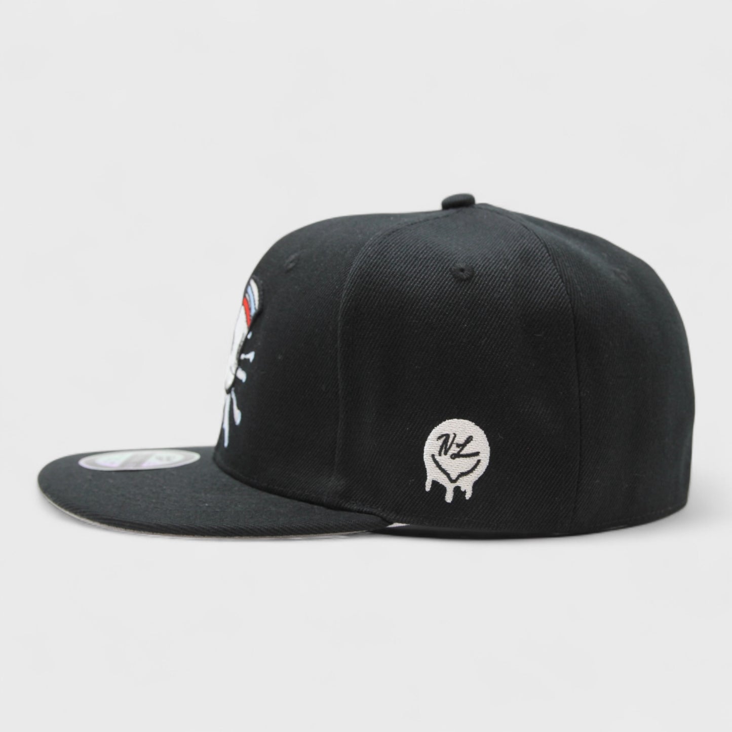 Boston Wank Sox Splash Logo Fitted Black