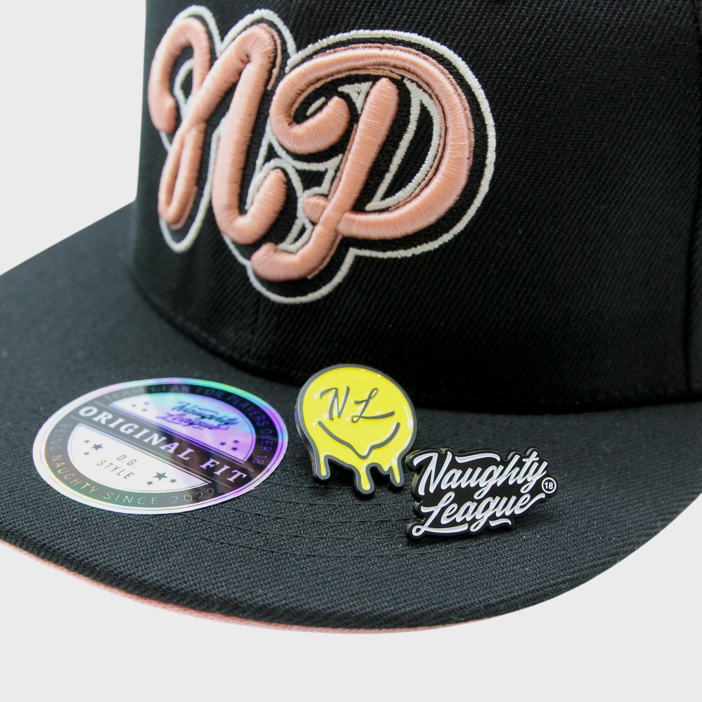 New York Notorious Pigs Fitted Black/Pink