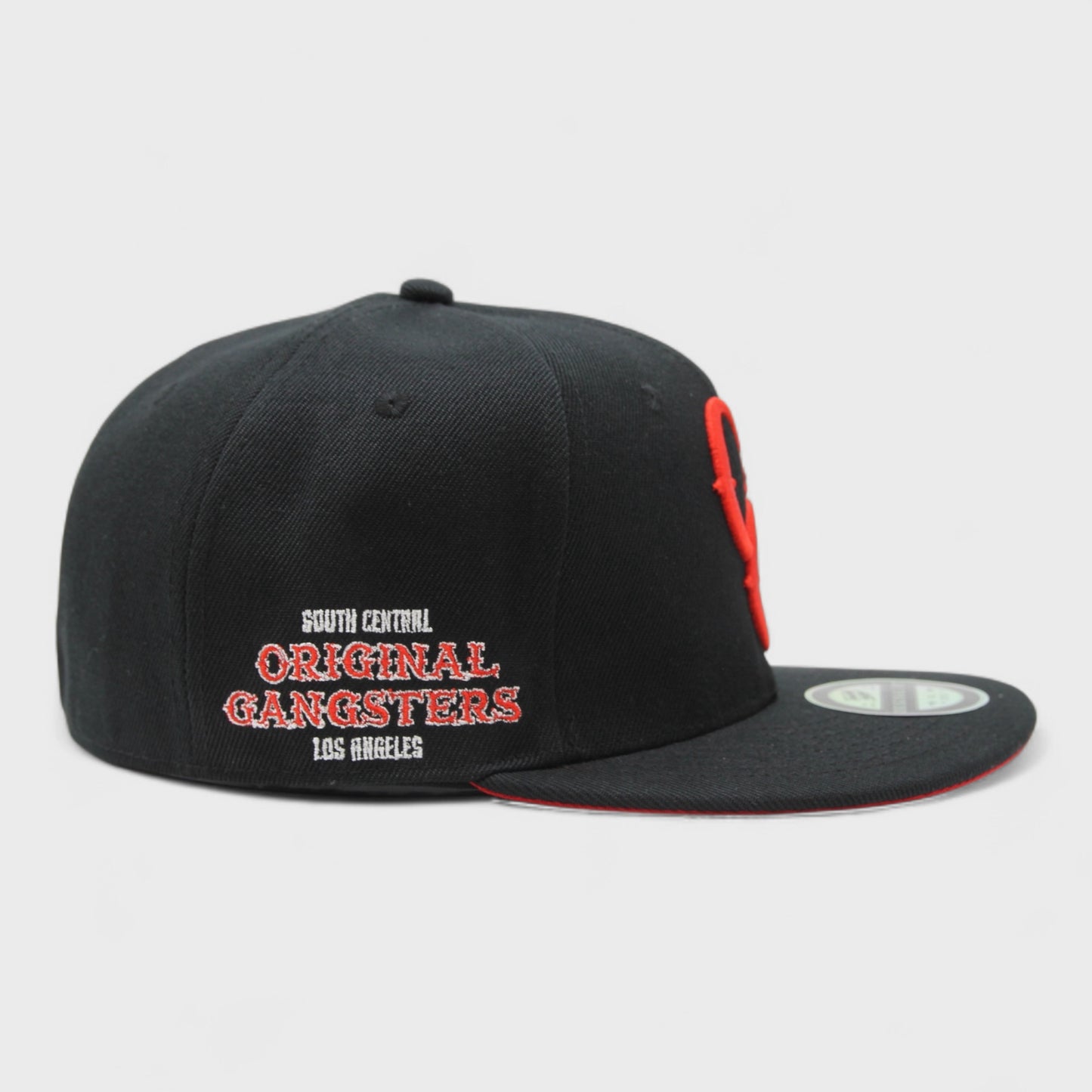 South Central Original Gangsters Fitted Black/Red