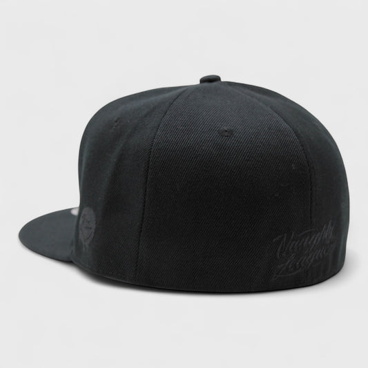 San Diego Shrimp Dicks Icon Logo Fitted Black/Black
