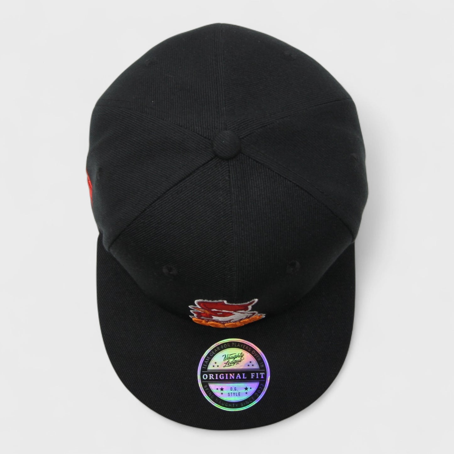 California Cock Blockers Logo Fitted Black