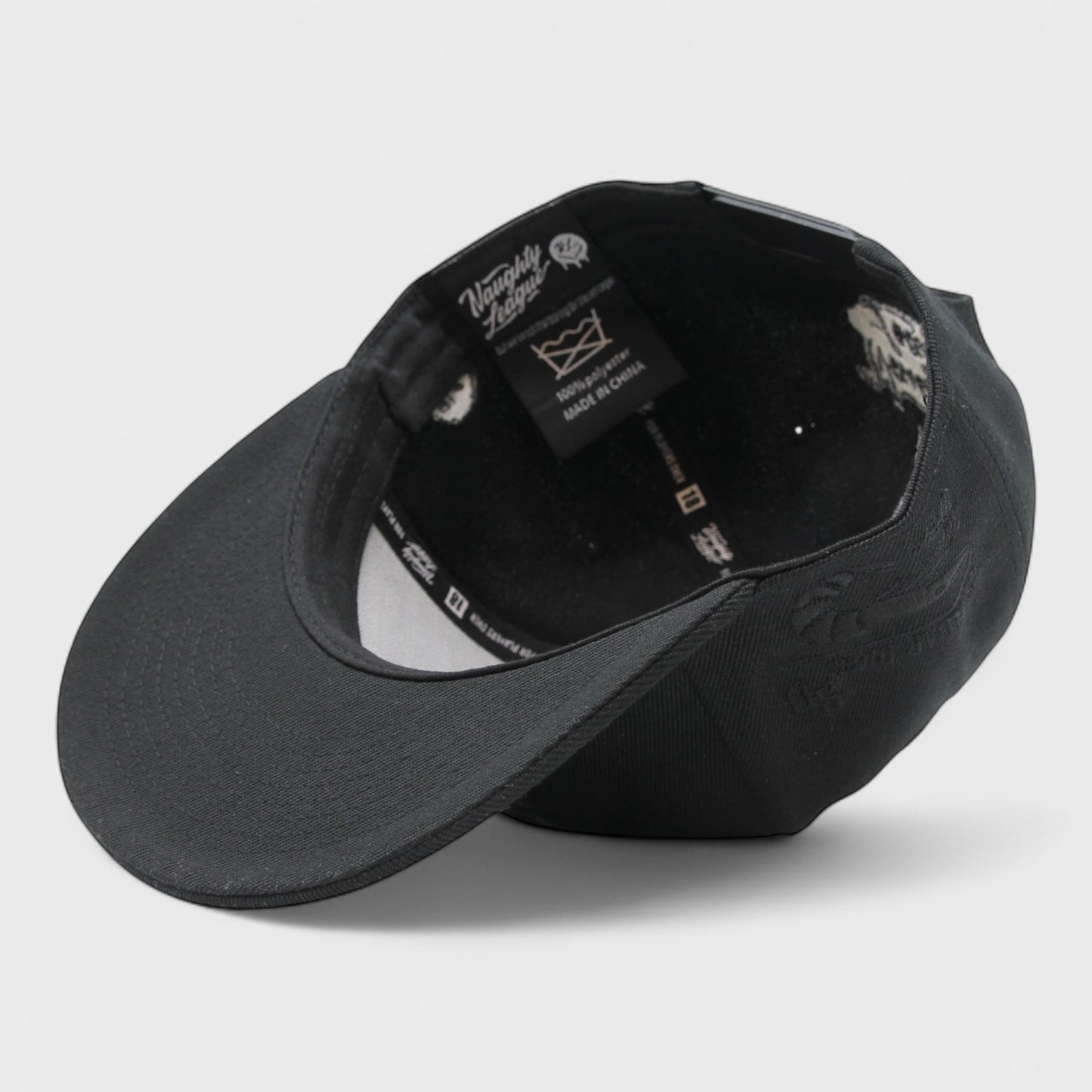 San Diego Shrimp Dicks Icon Logo Snapback Black/Black
