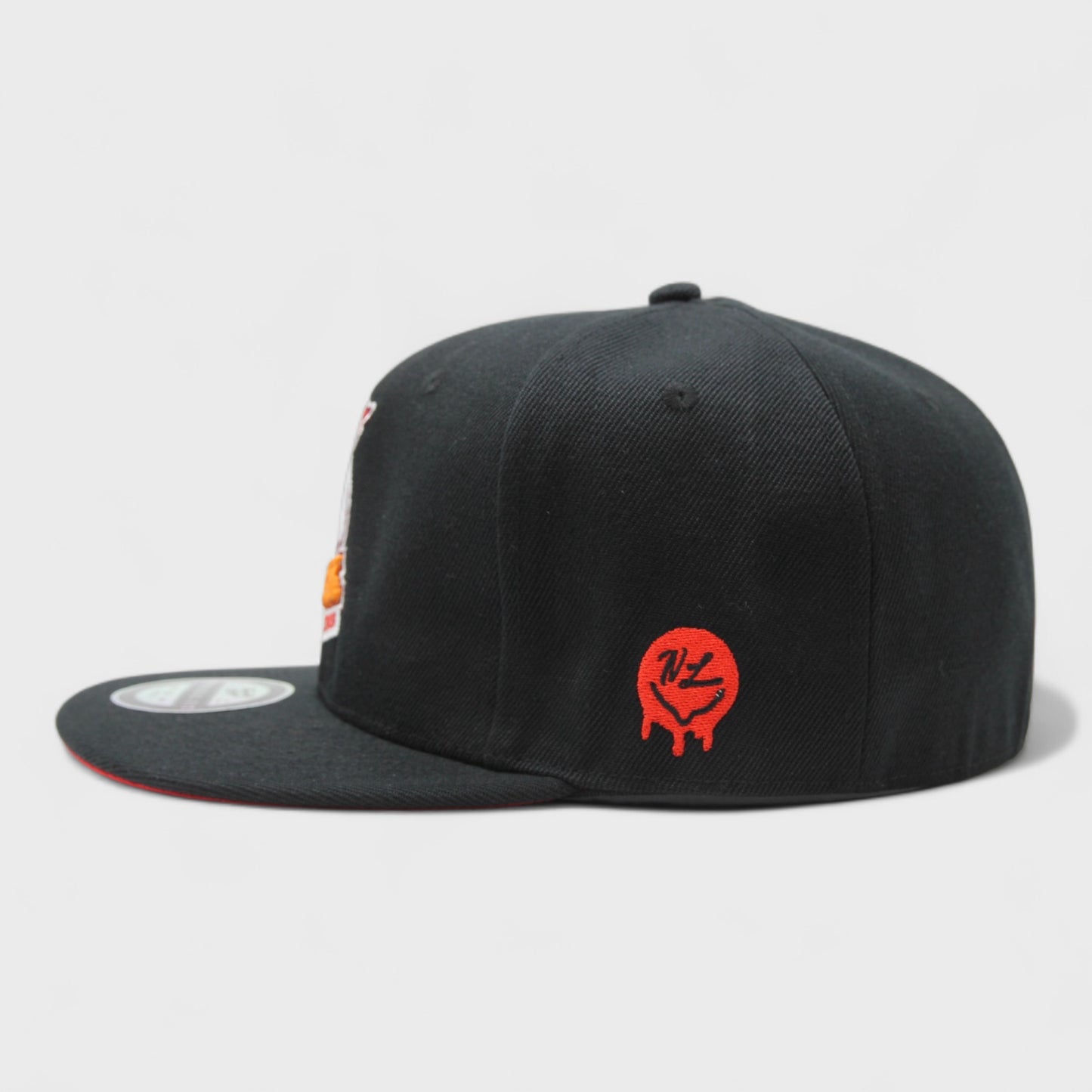 California Cock Blockers Logo Fitted Black