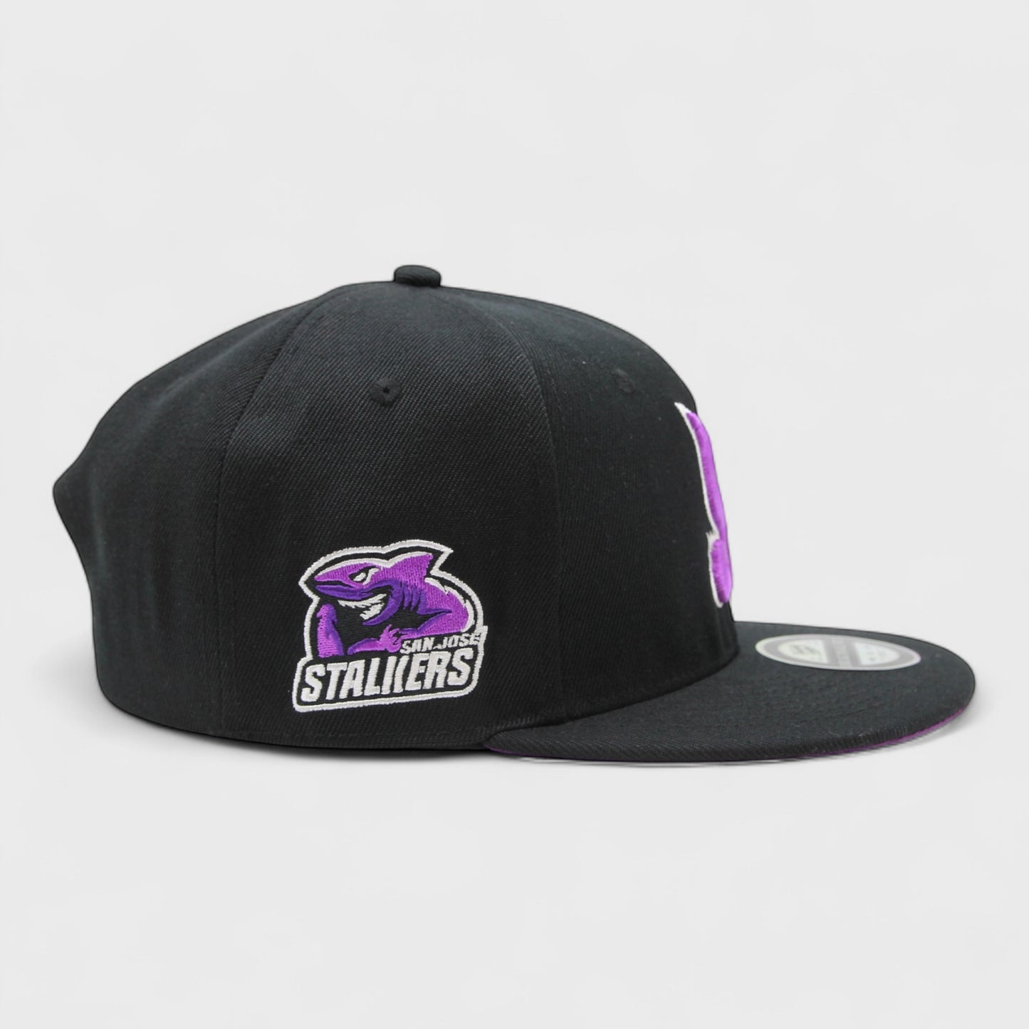 San Jose Stalkers Snapback black/purple