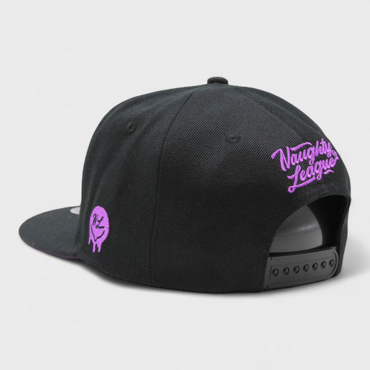 San Jose Stalkers Snapback black/purple