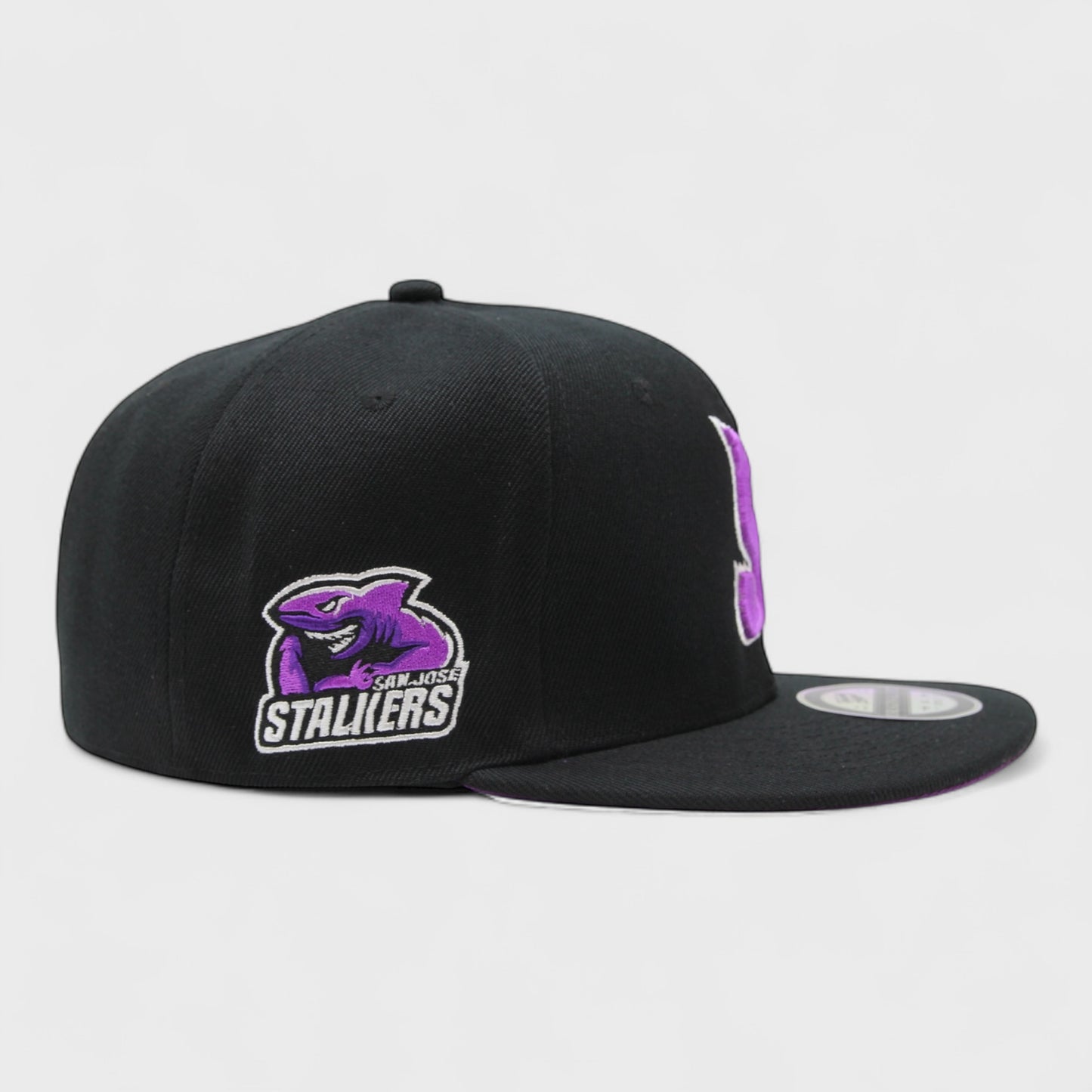 San Jose Stalkers fitted black/purple
