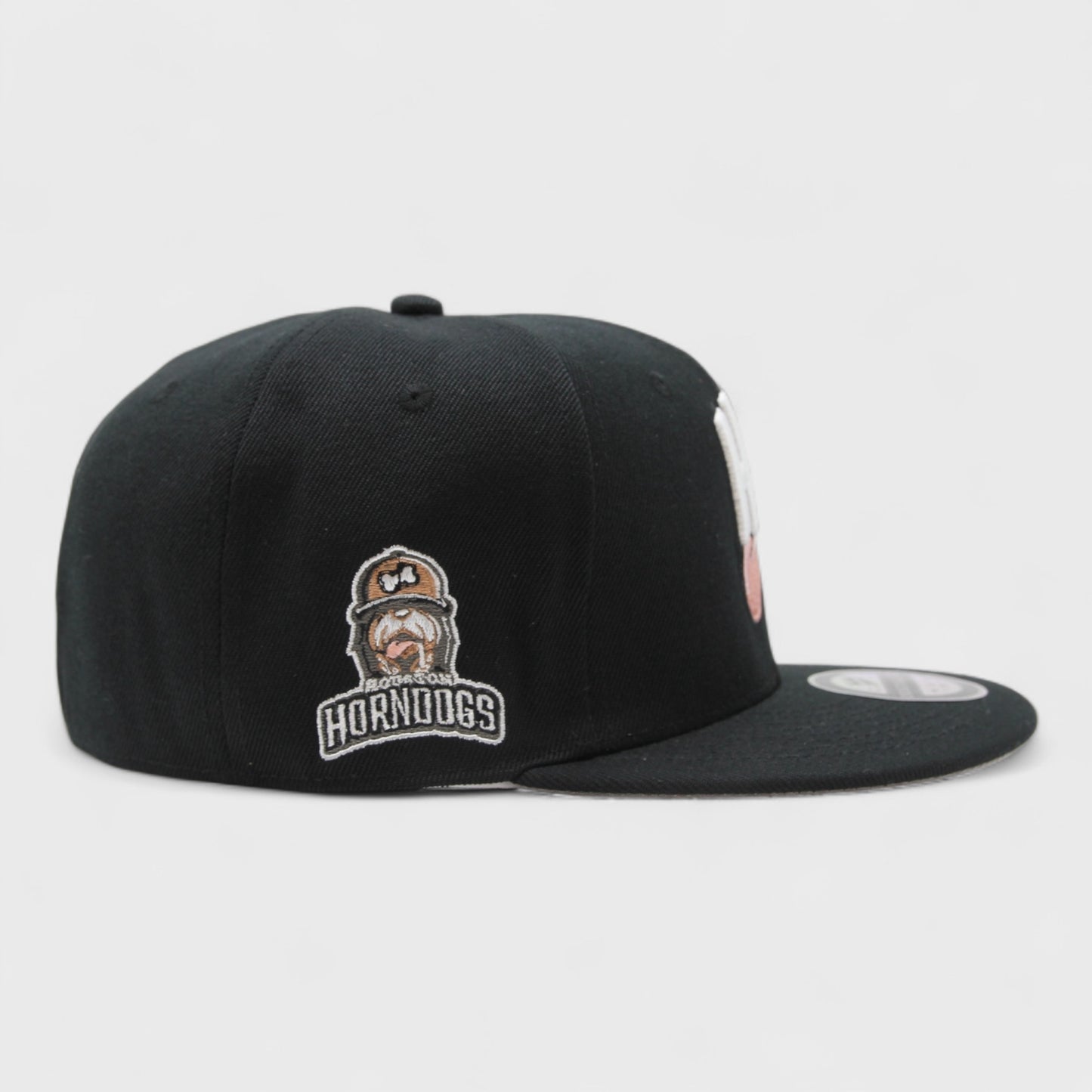 Houston Horndogs HD Logo fitted black