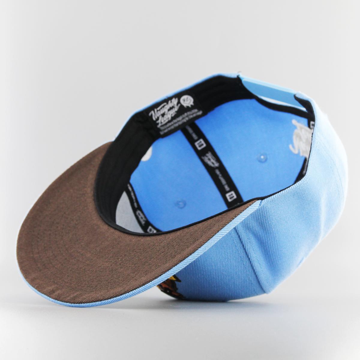 Boston Beaver Hunters Snapback Baby Blue