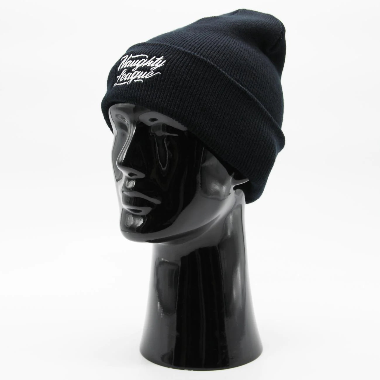 Branded Cuff Beanie black