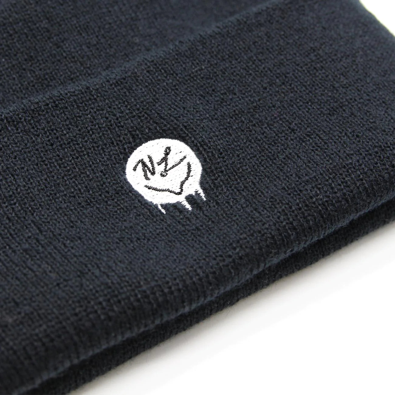 Branded Cuff Beanie black