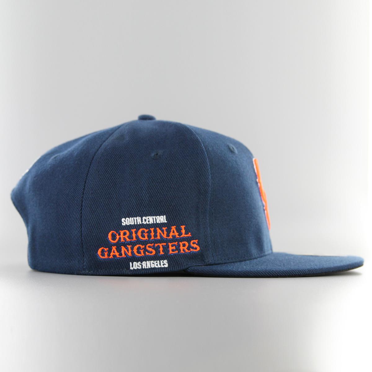 South Central Original Gangsters Snapback navy/orange