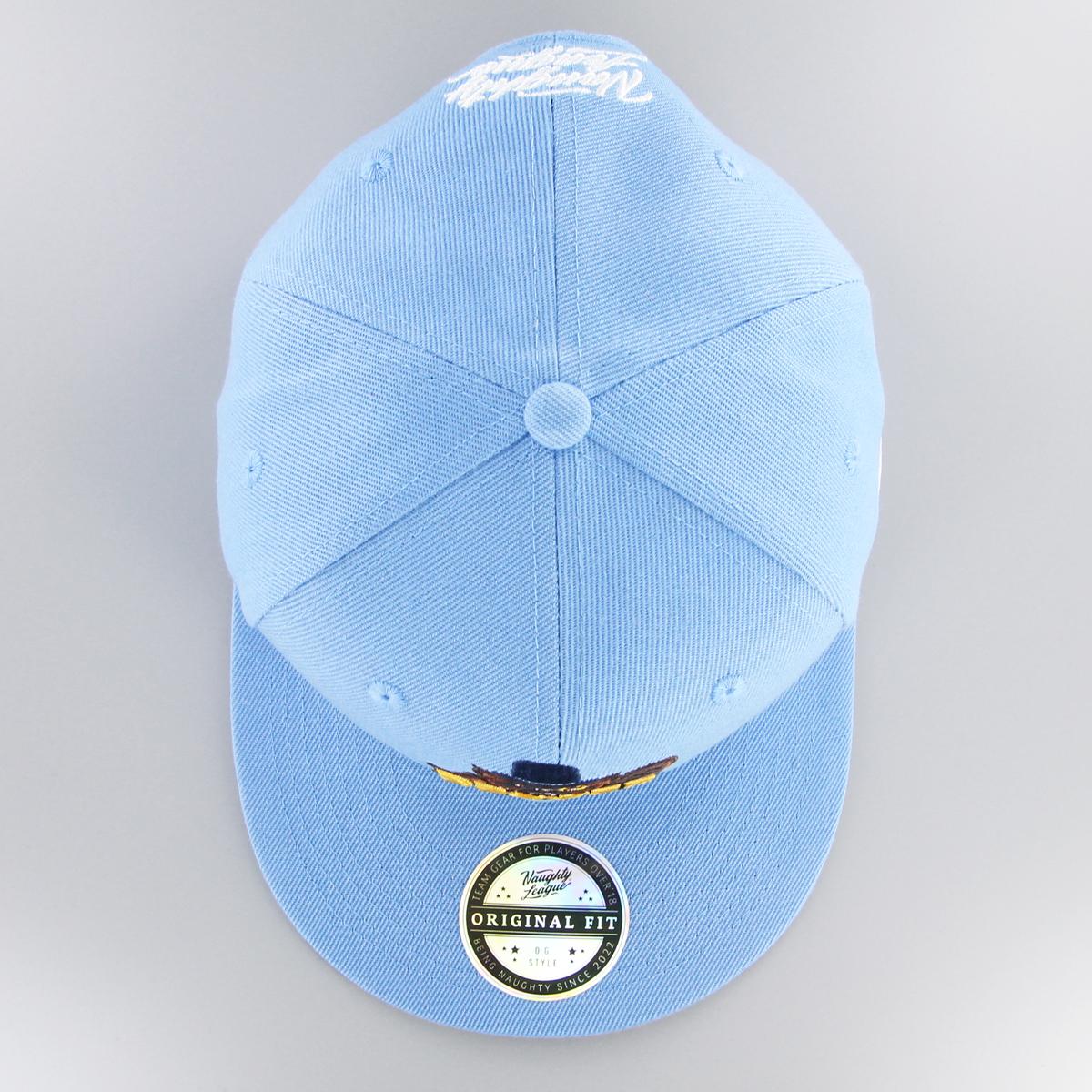 Boston Beaver Hunters Snapback Baby Blue