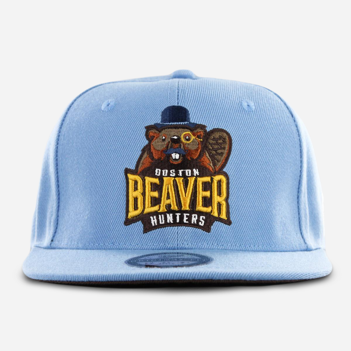 Boston Beaver Hunters Fitted Baby Blue