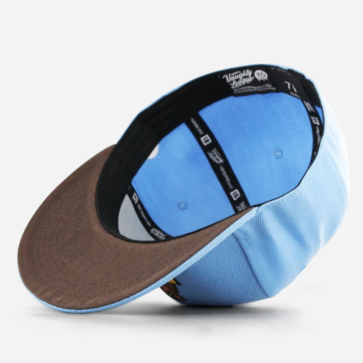 Boston Beaver Hunters Fitted Baby Blue
