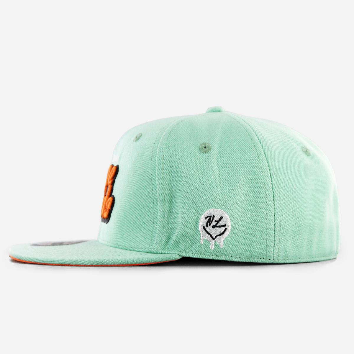 Los Angeles Dope Heads Fitted Aqua