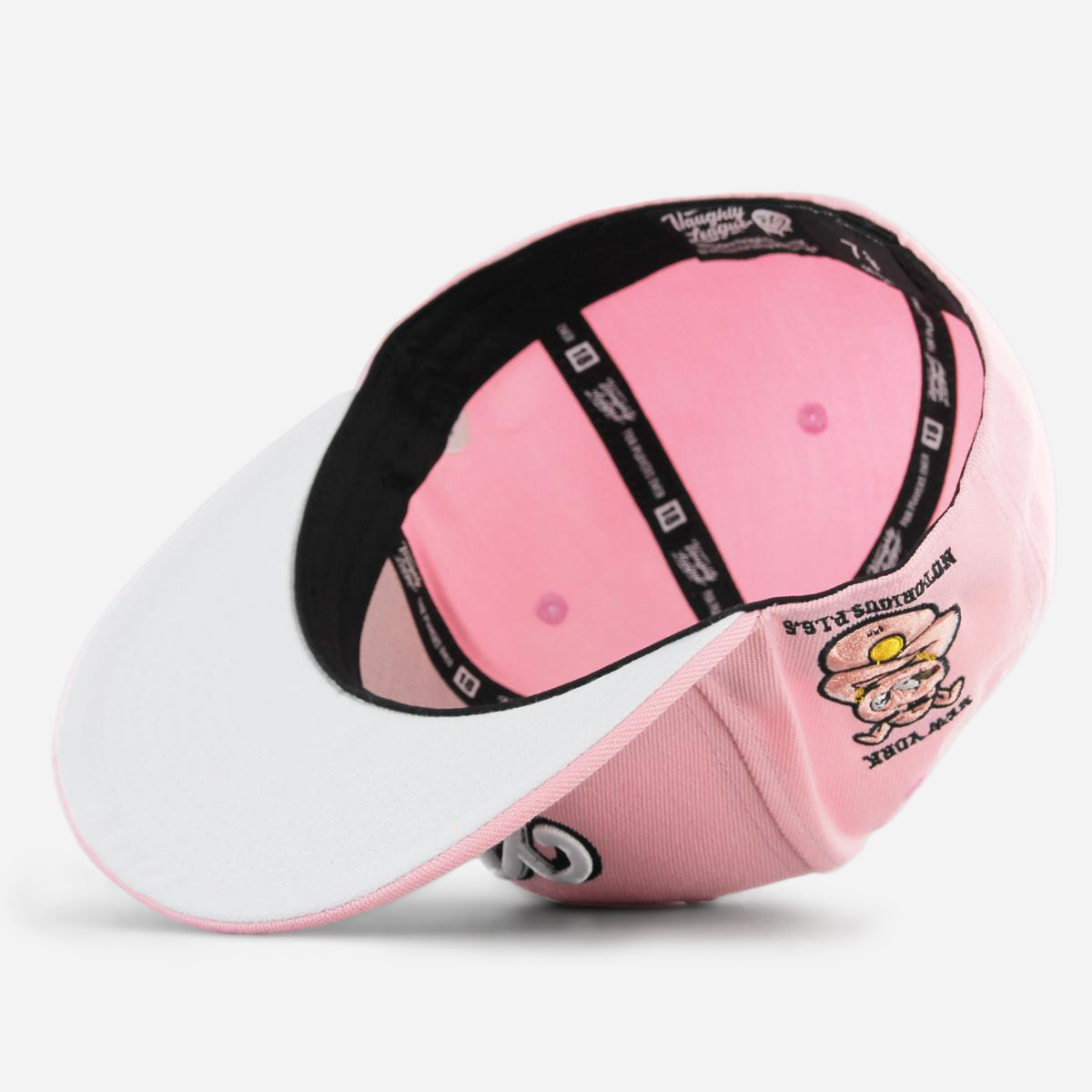New York Notorious Pigs Fitted Baby Pink