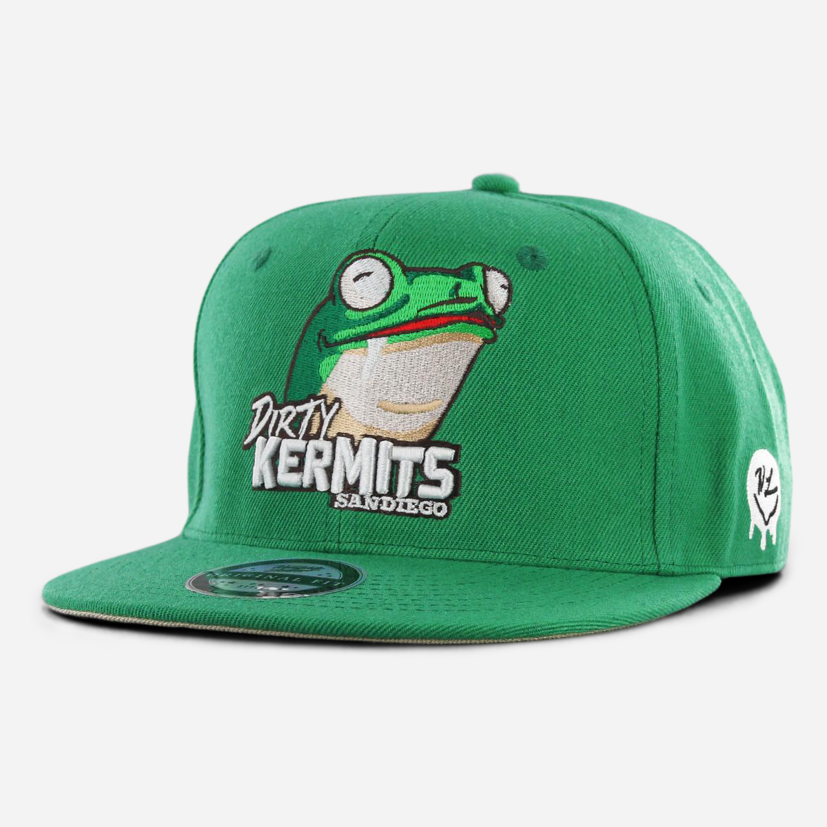 San Diego Dirty Kermits Fitted Kelly Green