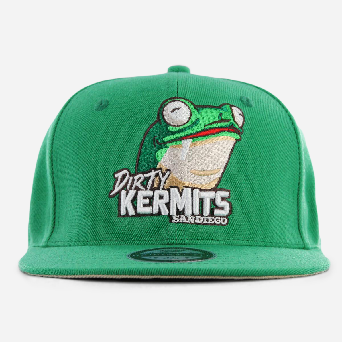 San Diego Dirty Kermits Fitted Kelly Green
